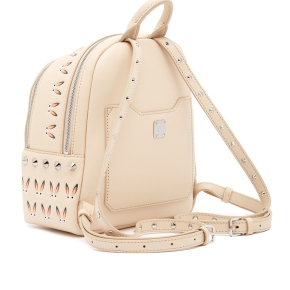 SOLD ! MCM Star Bunny Mini Leather Backpack - Picture 2 of 8